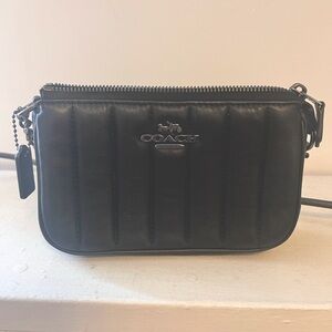 Coach Black Clutch! like New